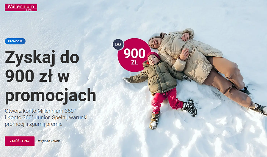 Aż 700 zł czeka na Ciebie w Banku Millennium! 💸