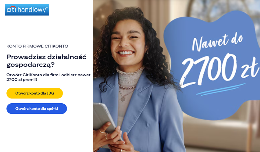 citi-kf Odbierz nawet 2700 zł dla swojej firmy! 🚀